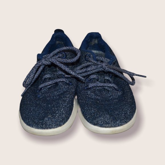 Allbirds Wool Runner Women's Sneakers Size 7 Navy Blue - Picture 2 of 6